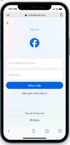 Hướng Dẫn đăng Nhập Facebook