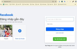 Hướng Dẫn đăng Nhập Facebook